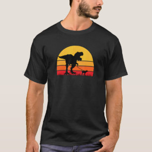 T-Rex laufender Bluthund Trex Tyrannosaurus Hund P T-Shirt