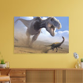 T Rex Leinwanddruck (Insitu (Wohnzimmer))