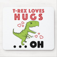 T-Rex Lieben Hugs Funny TRex Kurz Arms Meme