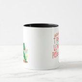 T Rex Lieben Push-Ups Tasse (Zentrum)