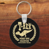 T-Rex-Lieben Schlüsselanhänger (Vorderseite)