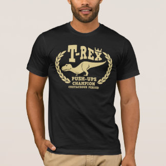 T-Rex Lieben Stoß-UPS T-Shirt