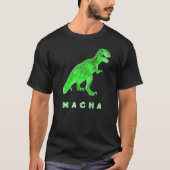 T Rex Macha Caveman T-Shirt (Vorderseite)