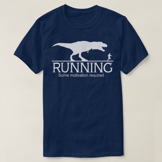 T-Rex mit einer Motivation, die 1554 erforderlich T-Shirt (Design vorne)