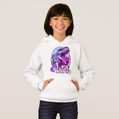 T-Rex mit "I m Classic"-Skript Hoodie (Vorne ganz)