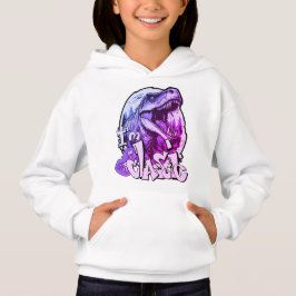 T-Rex mit "I m Classic"-Skript Hoodie