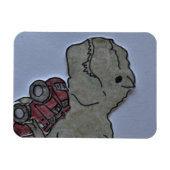 T Rex mit LKW Flex Magnet (Horizontal)