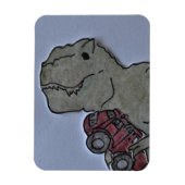 T Rex mit LKW Flex Magnet (Vertikal)