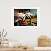 T. Rex-Modell Poster (Küche)