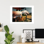 T. Rex-Modell Poster (Heimbüro)