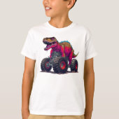 T-Rex Monster Truck T-Shirt (Vorderseite)