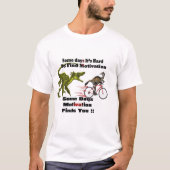 T-Rex Motivierend Shirt - Funny Dinosaur Mens T-Sh (Vorderseite)