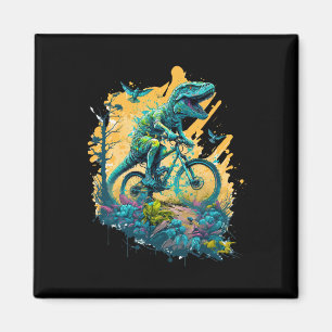 T-Rex-Mountainbike-Trail Radfahren Tyrannosa Magnet