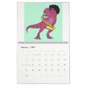 T-Rex Musicians Calendar Kalender (Feb 2027)