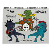 T-Rex Musicians Calendar Kalender (Titelbild)
