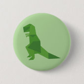 T-Rex Origami Button (Vorderseite)