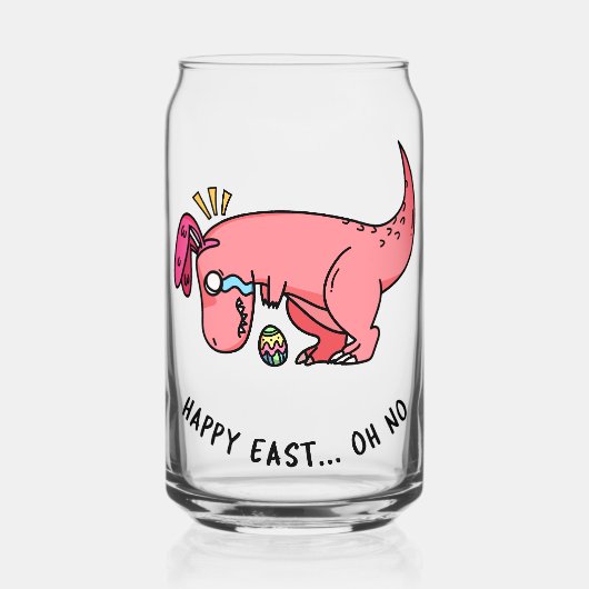 T-Rex Osterkampf Kann Glas (Vorderseite)