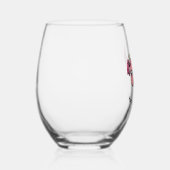 T-Rex Osterkampf Stemless Wine Glass Weinglas Ohne Stiel (Rechts)