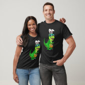 T Rex Ostersonne mit Eierkörbe Funny Dinosaurier T-Shirt (Unisex)
