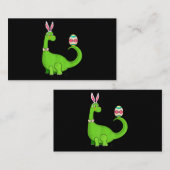 T Rex Ostersonnige Dinosaurier Ei Jungs Kinder bis Visitenkarte (Vorne/Hinten)