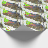 T-Rex-Party Geschenkpapier (Ecke)