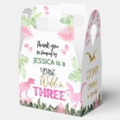 T-Rex Pink Dinosaur Girl Dino Geschenkschachtel (Geöffnet)