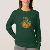 T-REX PIZZA LOVER T-Shirt (Vorderseite)