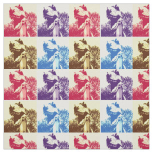 T-Rex Pop Art Stoff