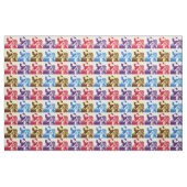T-Rex Pop Art Stoff (Fat Quarter (45,7 x 55,9 cm))