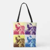 T-Rex Pop Art Tasche (Rückseite)