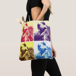 T-Rex Pop Art Tasche