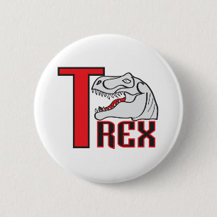 T-Rex-Portrait Button