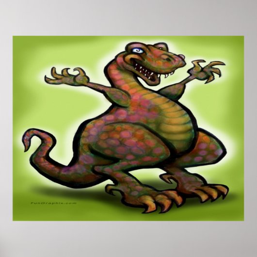 T-Rex Poster (Vorne)
