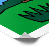 T-Rex Poster!! 24x32 Roar!! Poster (Ecke)