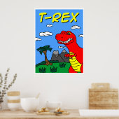 T-Rex Poster!! 24x32 Roar!! Poster (Küche)