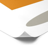 T-Rex-Poster Poster (Ecke)