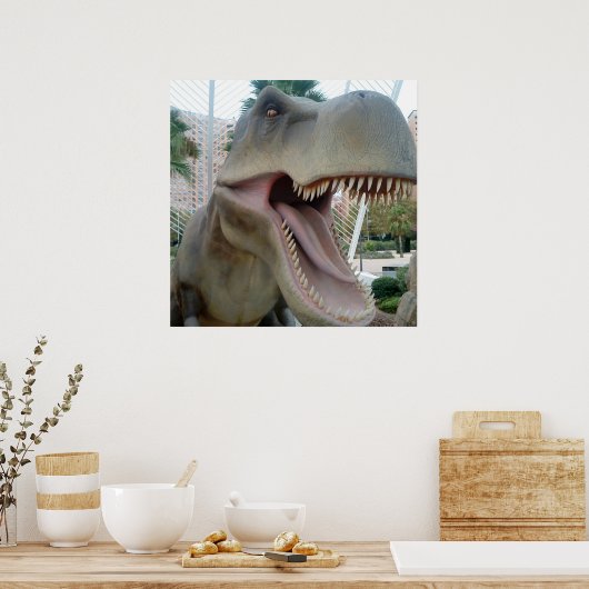 T-Rex-Poster Poster (Küche)