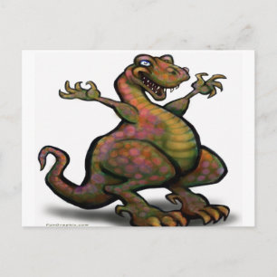 T-Rex Postkarte