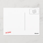 T-Rex-Postkarte Postkarte (Rückseite)