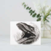 T-Rex-Postkarte Postkarte (Stehend Vorderseite)