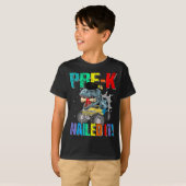 T Rex Pre-K Nails IT Abschluss Class 2022 Din T-Shirt (Vorne ganz)