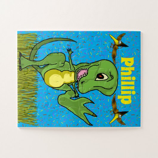 T-Rex-Puzzle Puzzle (Horizontal)