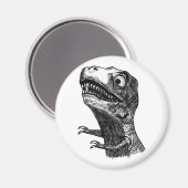T-Rex Rage Meme - Magnet (Vorderseite/Rückseite)