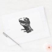 T-Rex Rage Meme - Rectangle Stickers (Umschlag)