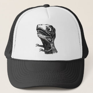 T-Rex Raserei Meme - Hut Truckerkappe
