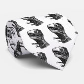 T-Rex Raserei Meme - Krawatte (Gerollt)