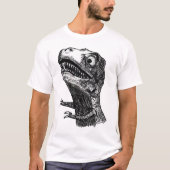 T-Rex Raserei Meme - T - Shirt (Vorderseite)