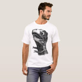 T-Rex Raserei Meme - T - Shirt (Vorne ganz)