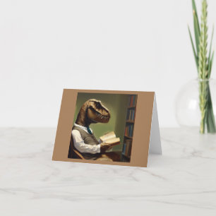 T Rex Reading Karte