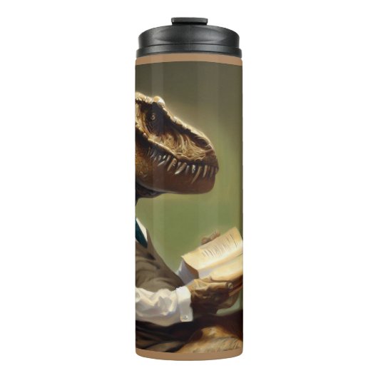 T Rex Reading Thermosbecher (Vorderseite)